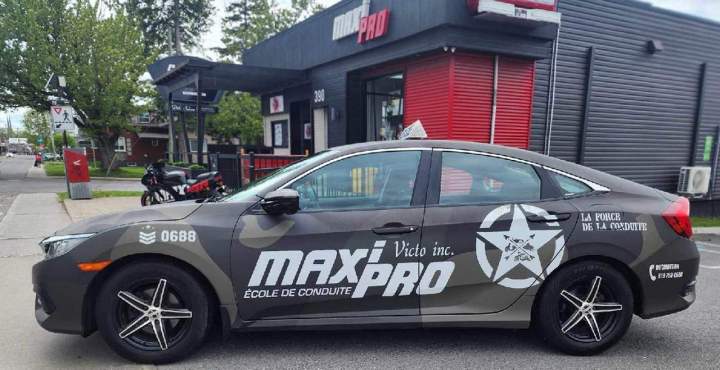 Voiture de conduite Victoriaville